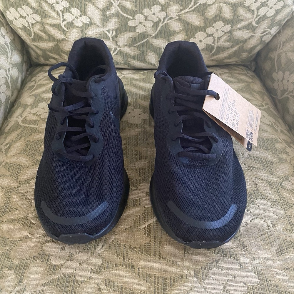 Nike Revolution 7 Men's Sz 9 Road Running Training Workout Shoes Black wide walk
